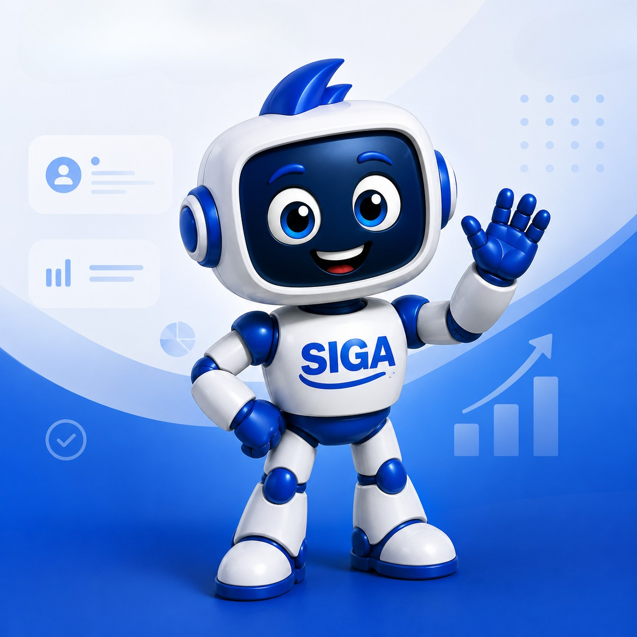 Captura del panel principal de SIGA ERP