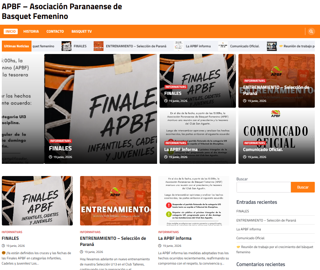 APBF – Asociación Paranaense de Básquet Femenino